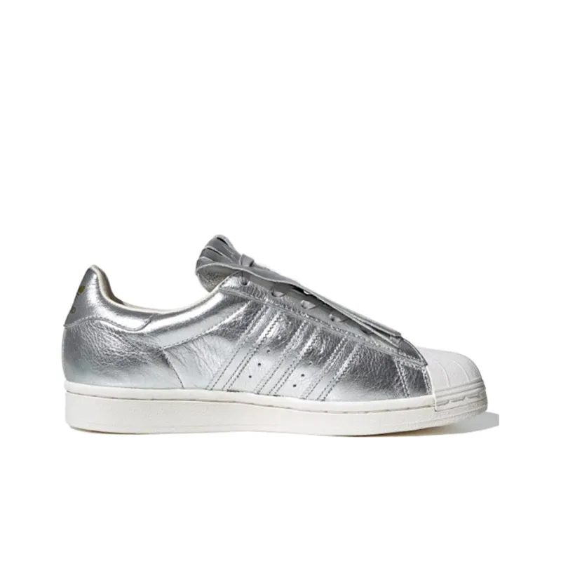Adidas Superstar Fringe Silver Women's-1