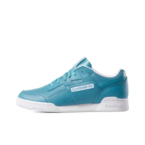 Reebok Workout Skateboard Shoes Men Low-Top Lake Blue