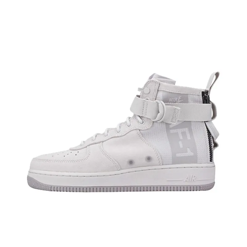 Nike Sf Air Force 1 Mid Suede 'Vast Grey'-0