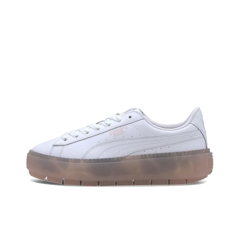 PUMA Platform Trace Translucent White Women's-0