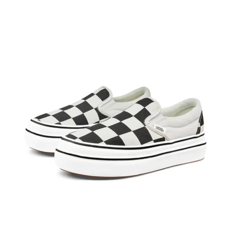 Vans Women's Super ComfyCush Slip On 'Big Classics Checker'-1