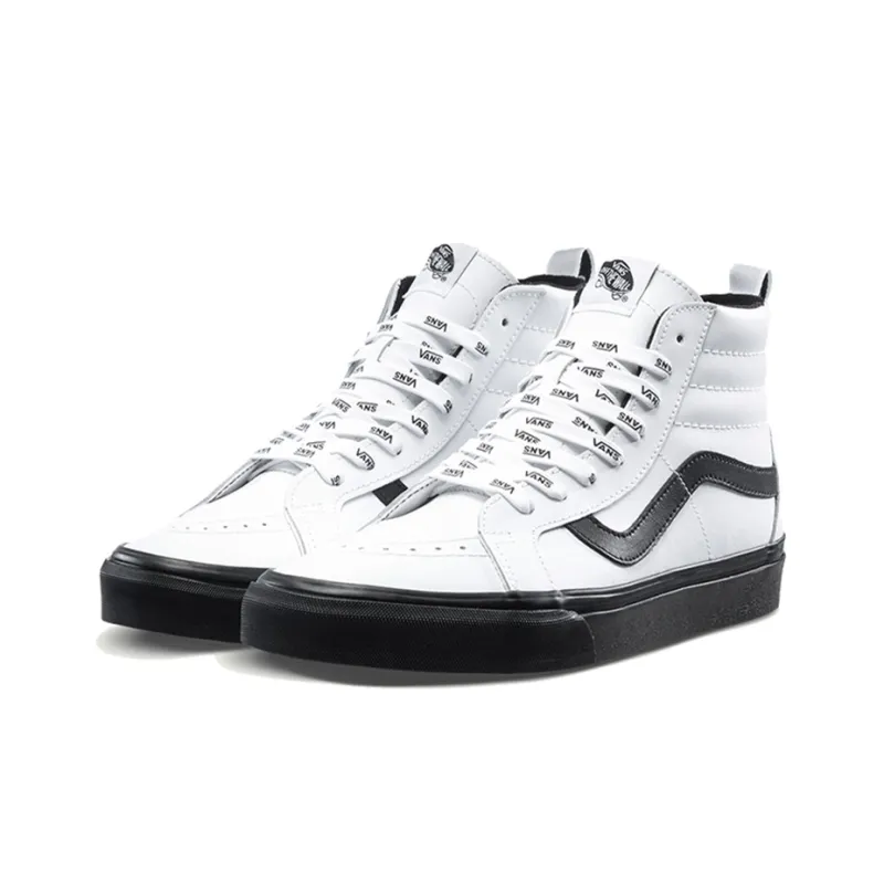 Sk8 Vans Hi Reissue 'OTW Webbing True White'-1