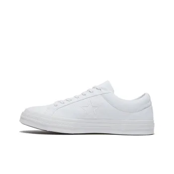 One Star Converse Ox 'Triple White'