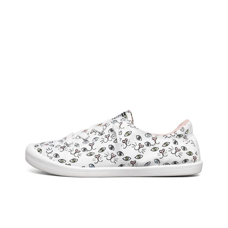 Skechers Bob's Beach Bingo Wear-Resistant Low-Top Skateboard Shoes Women's Multicolor-0