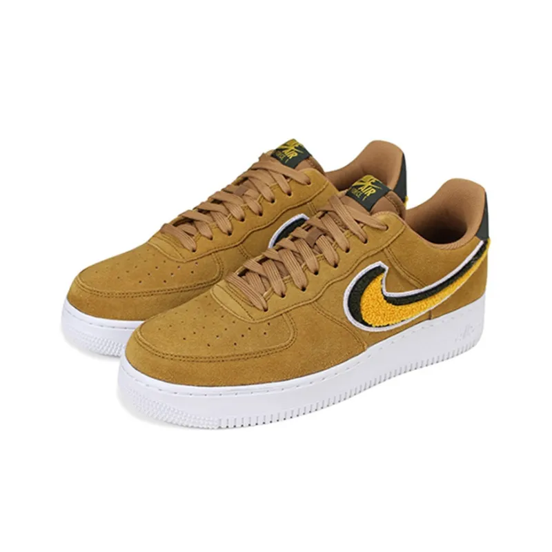 Nike Air Force 1 Low 3D Chenille Swoosh Muted Bronze-2