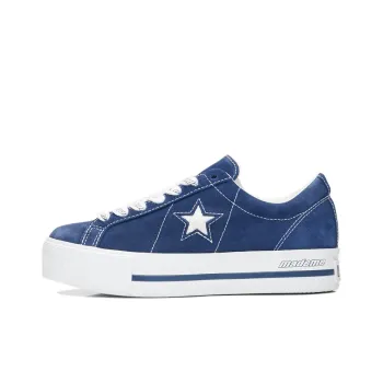 Converse One Star Platform Ox MadeMe Medieval Blue Women's