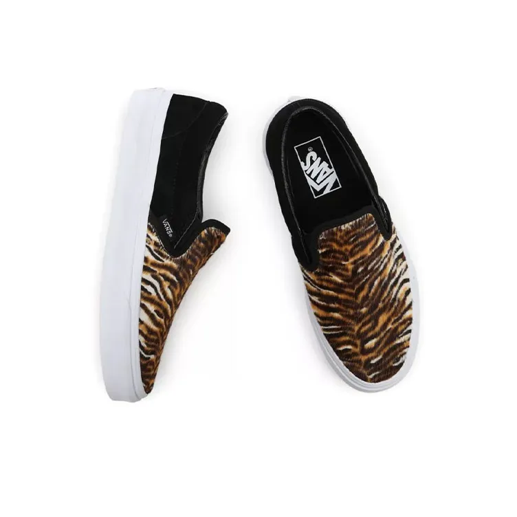 Slip-On Classic Vans 'Soft Suede - Tiger' Women's-3