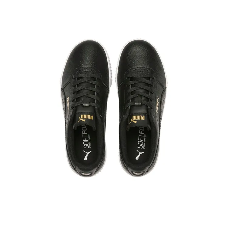 PUMA Carina Lux Black/White Low Sneakers Women's-3