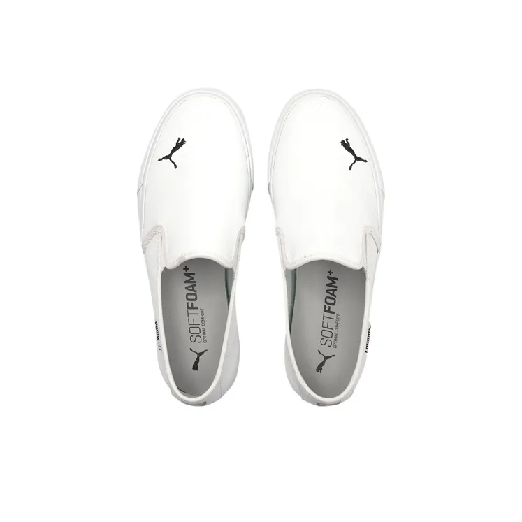 PUMA Bari Cat Slip On White Women's-2