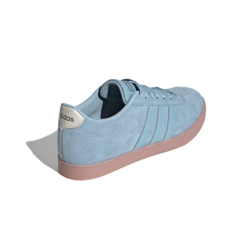 Adidas Neo Courtset Shoes Blue Women's-2