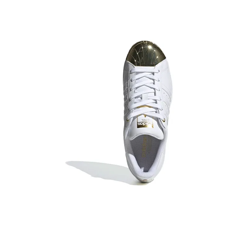 Adidas Originals Superstar Metal Toe 'White Gold' Women's-3