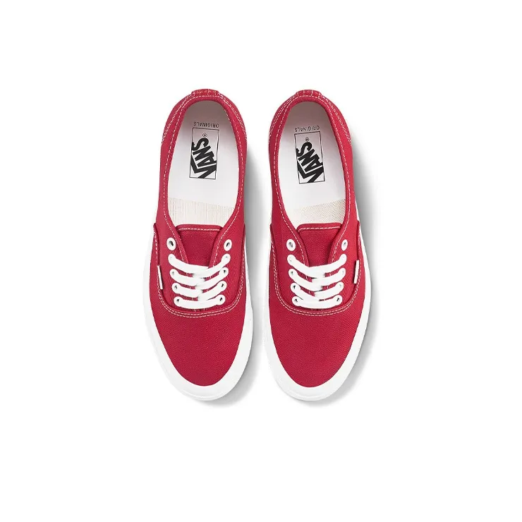 Vans Og Authentic Lx Red-4