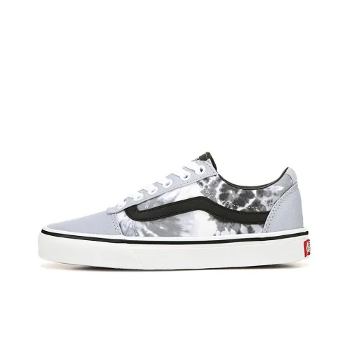 Vans Ward Skateboard Shoes Women's Low-Top Gray/Black/White