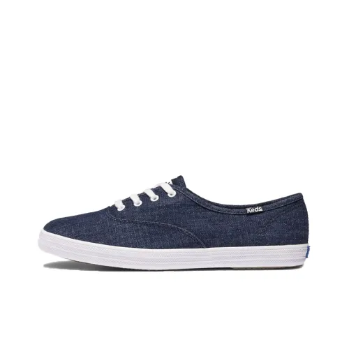 Keds Skateboard Shoes Women's Low-Top Blue