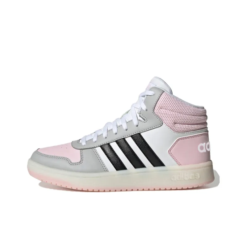 Adidas Neo Hoops 2.0 Mid 'White Pink Black' Women's-0