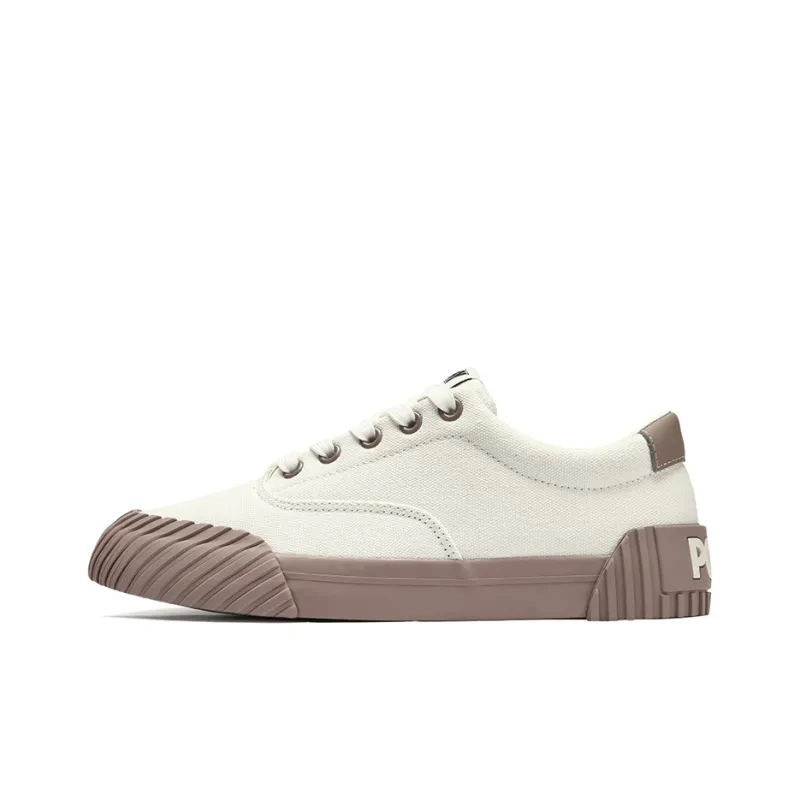 PONY Low Top Skateboard Shoes Women's Taupe-0