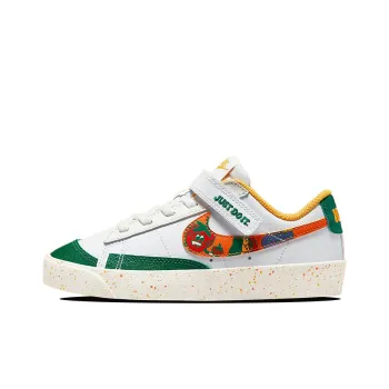 Nike Blazer Low 'Fruit Juice' Wear resistant And Lightweight Low Top Skateboard Shoes GS White Orange