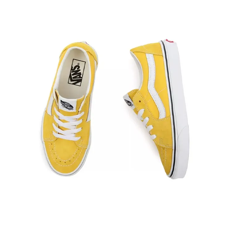 Vans SK8 Low Low Top Sneakers Yellow Women's-3