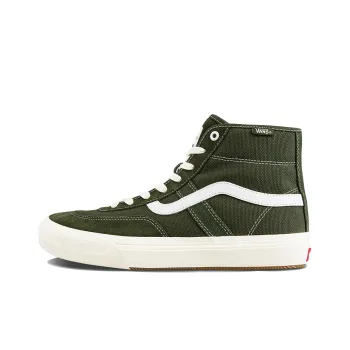 Vans Crockett High Pro Shoes Green Army Green