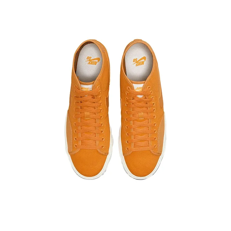 Nike Sb Blazer Court Mid Premium Light Curry-3