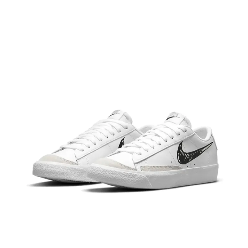 Nike Slip Resistant Shock Absorbers With Abrasion Resistant Properties Low Top Kids' Skateboarding Shoes Kids'-2