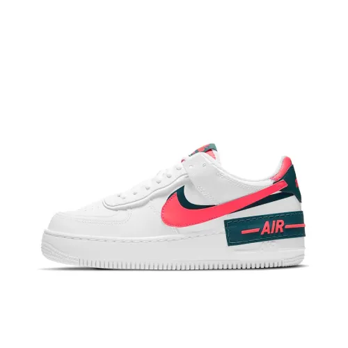 Nike Air Force 1 Low Shadow White Solar Red Women's