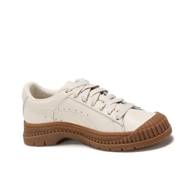 PUMA Utility Leather 'White Smoke' Women's-1
