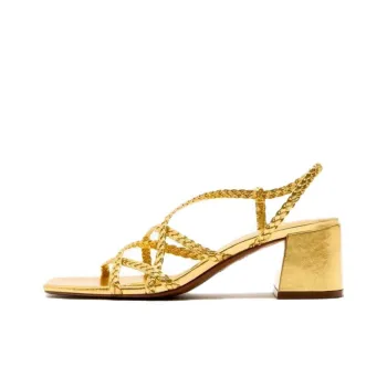 ZARA Roman Sandals Women's Gold