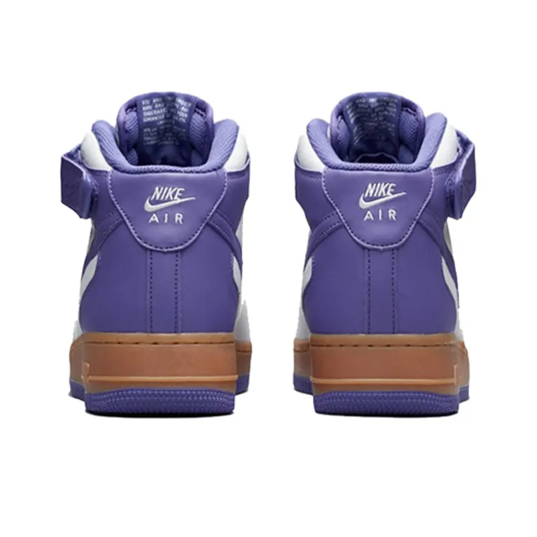 Nike Air Force 1 Mid 07 Txt 'Light Bone Dark Iris'-3