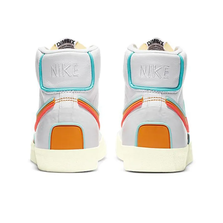 Nike Blazer Mid Infinite White Kumquat-4