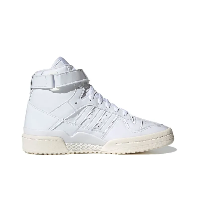 Adidas Forum Mid Triple White Patent Leather Women's-1