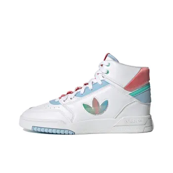 Adidas Originals Drop Step Xlt Shoes White/Blue/Pink Women's