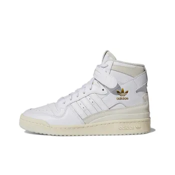 Adidas Originals Forum 84 Hi White Gold Foil