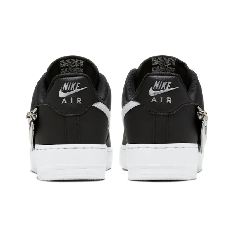 Nike Air Force 1 Low Zip Swoosh Black-4