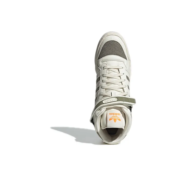 Adidas Originals Forum Mid 'Off White Orbit Green'-4