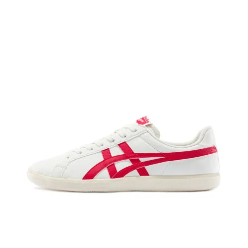 Onitsuka Tiger DD Trainer Skateboard Shoes Unisex Low-Top White/Red