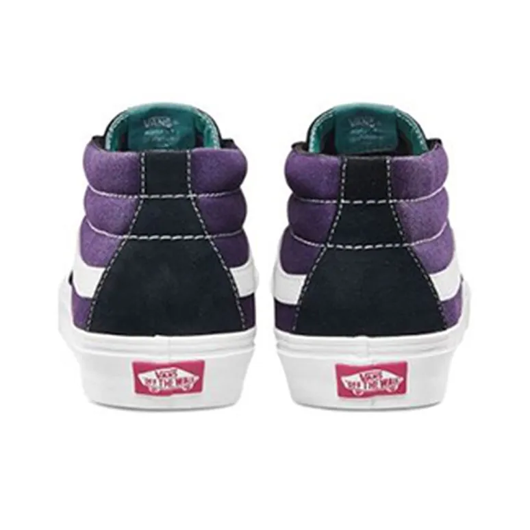 Vans SK8 Mid White Purple-4