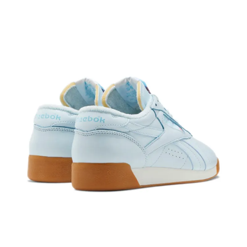 Reebok Women's Freestyle Low '40th Anniversary Glass Blue Gum' Women's-4