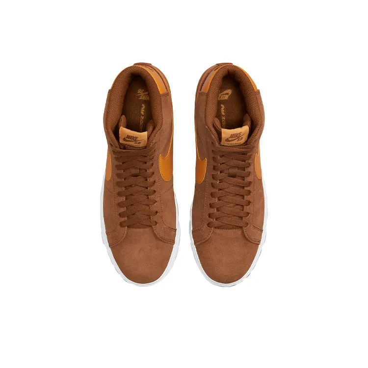 Nike Sb Blazer Mid Pecan Light Curry-3