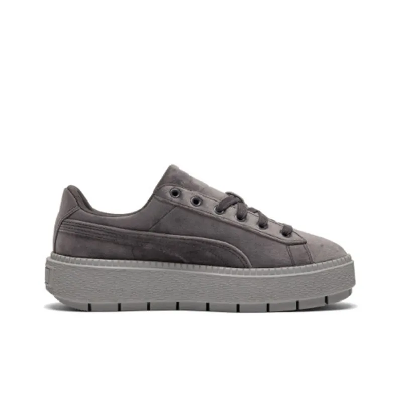 PUMA Platform Trace V Gray Women's-1