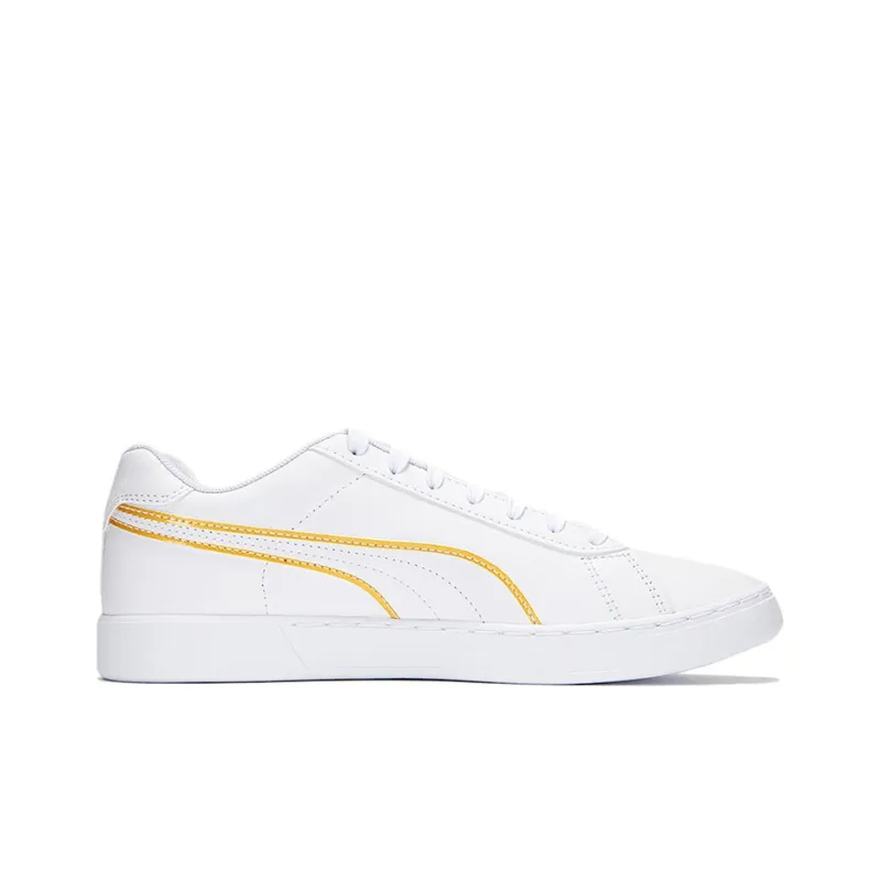 PUMA Match Star White Yellow-1