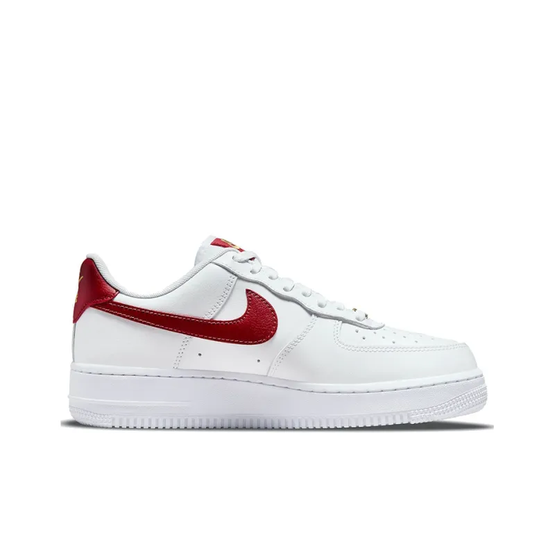 Nike Air Force 1 Low Essential Gym Red Mini Swoosh Women's-1