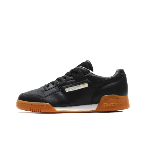 Reebok Workout Skateboard Shoes Men Low-Top Black