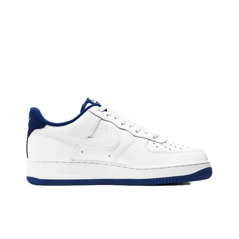 Nike Air Force 1 Low White Deep Royal Blue-1