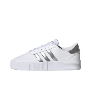 Adidas Neo Court Bold Abrasion Resistant Low Top Skateboard Shoes Women's Bright White