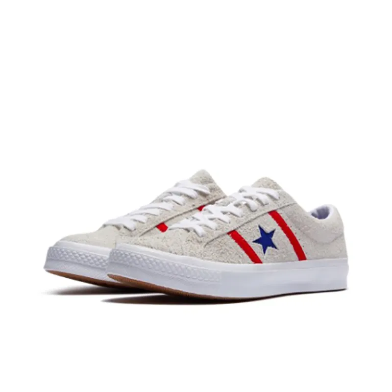 Converse One Star Academy Ox White Red Blue-2