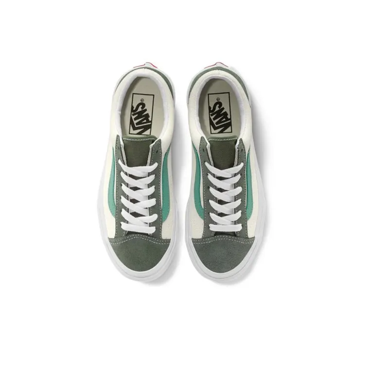 Vans Retro Sport Style 36 Shoes Vans 'White Green'-2