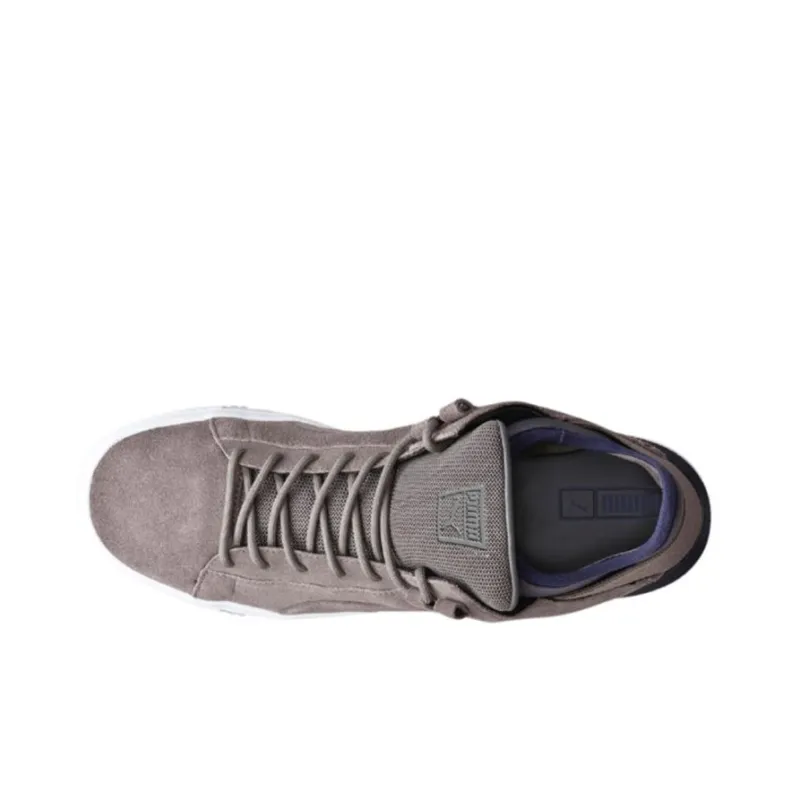 PUMA Play B&C Anti Slip Wear Resistant Low Top Skateboard Shoes Men's Gray-3