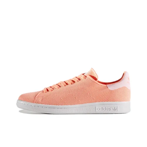 Adidas Originals Stan Smith Skateboard Shoes Women's Low-Top Coral Orange