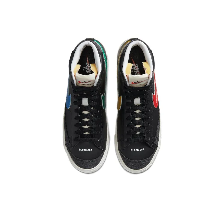 Nike Blazer Mid 77 Color Code - Black Women's-3
